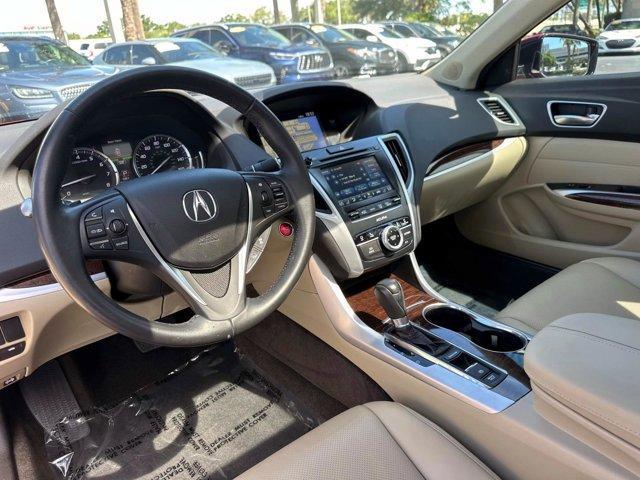 used 2018 Acura TLX car, priced at $18,500