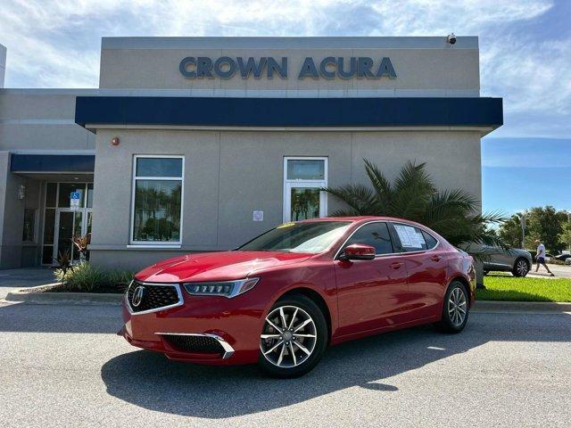 used 2018 Acura TLX car, priced at $18,500