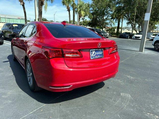 used 2018 Acura TLX car, priced at $18,500