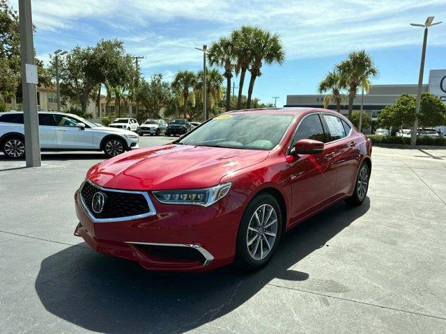 used 2018 Acura TLX car, priced at $18,500