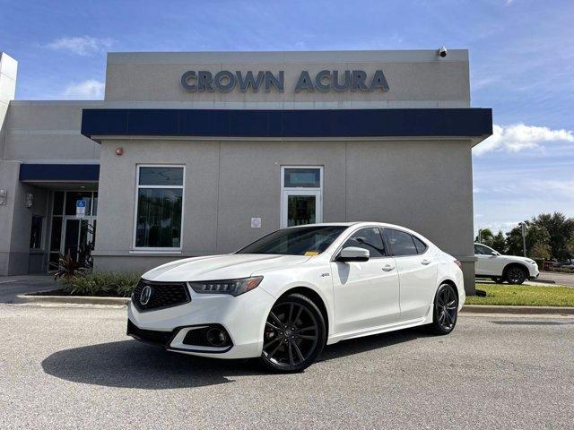 used 2018 Acura TLX car, priced at $21,500