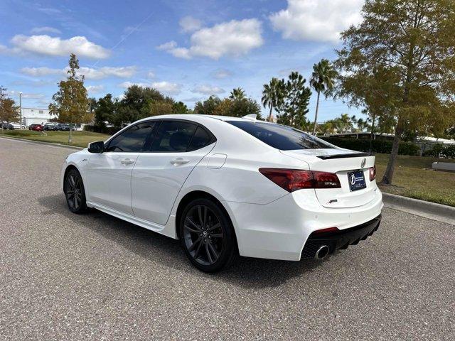 used 2018 Acura TLX car, priced at $21,500