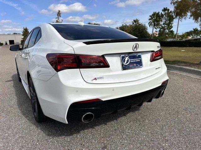 used 2018 Acura TLX car, priced at $21,500