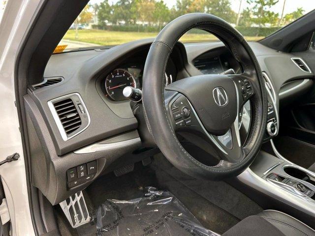 used 2018 Acura TLX car, priced at $21,500
