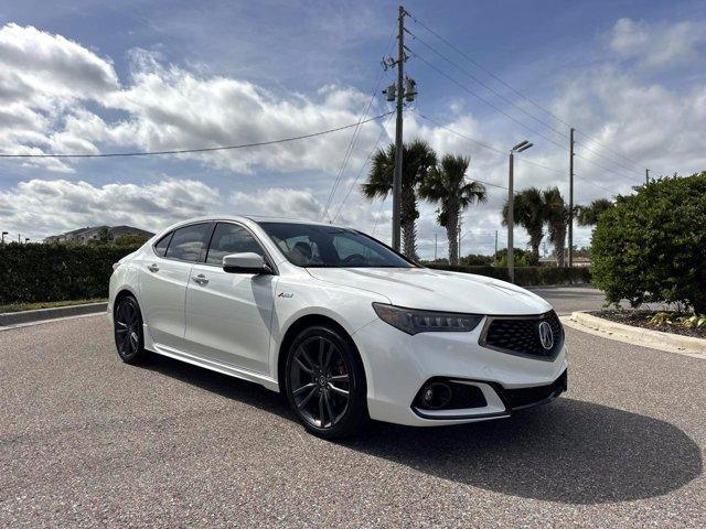 used 2018 Acura TLX car, priced at $21,500