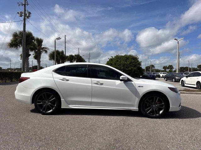 used 2018 Acura TLX car, priced at $21,500