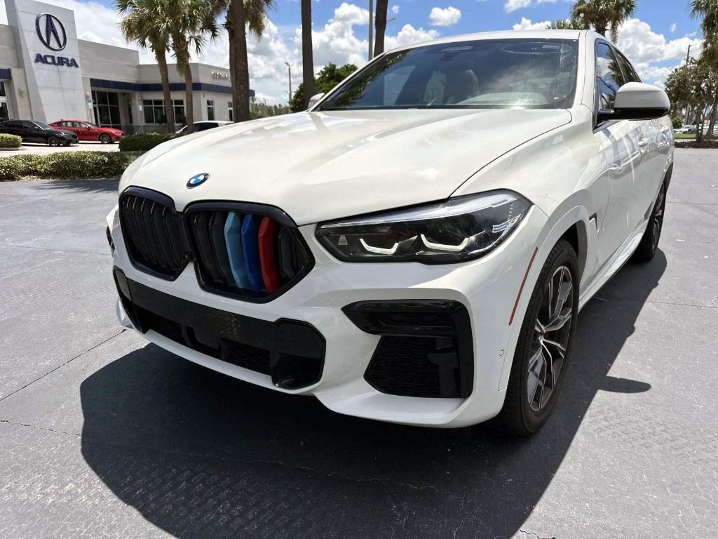 used 2022 BMW X6 car, priced at $46,500
