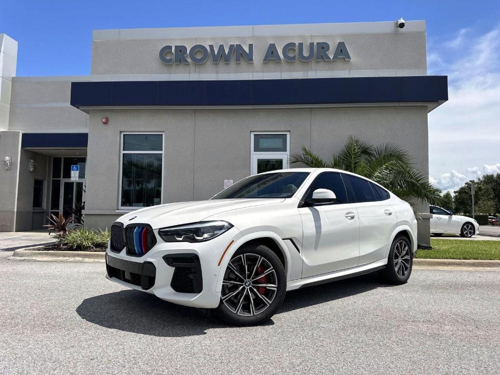 used 2022 BMW X6 car, priced at $49,900