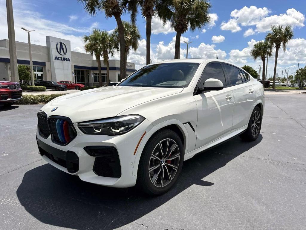 used 2022 BMW X6 car, priced at $46,500