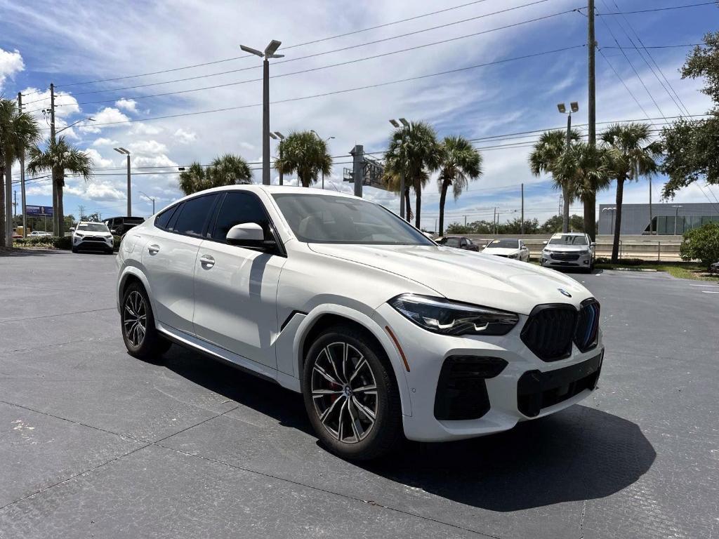 used 2022 BMW X6 car, priced at $46,500