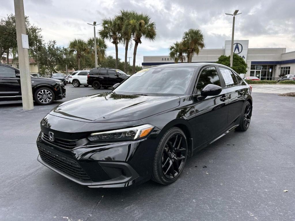 used 2022 Honda Civic car, priced at $22,400