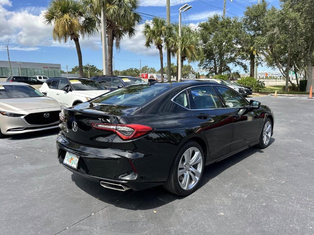 used 2022 Acura TLX car, priced at $30,200