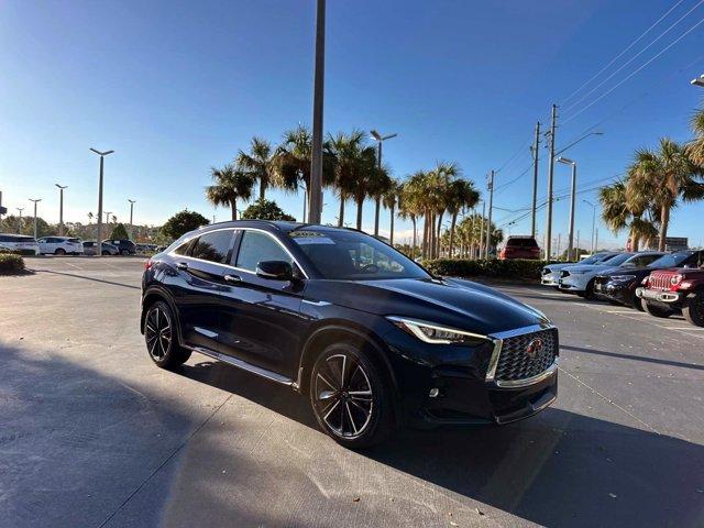 used 2022 INFINITI QX55 car, priced at $35,500