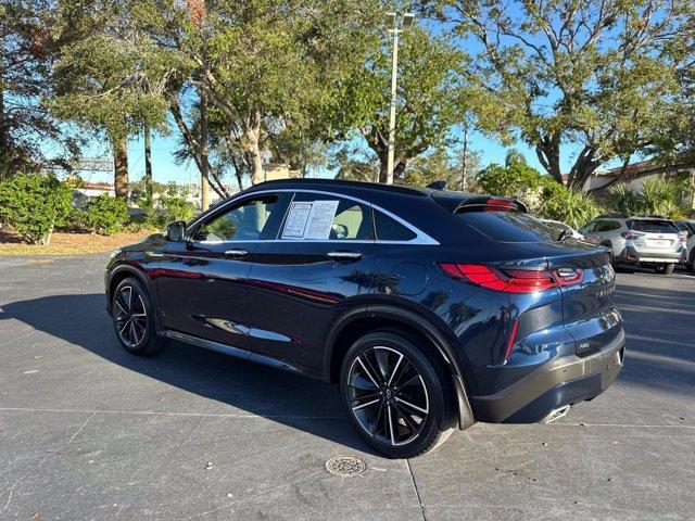 used 2022 INFINITI QX55 car, priced at $35,500