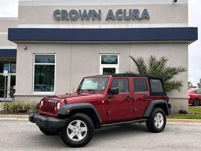 used 2013 Jeep Wrangler Unlimited car, priced at $14,500