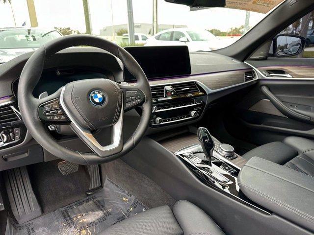 used 2022 BMW 530e car, priced at $33,000