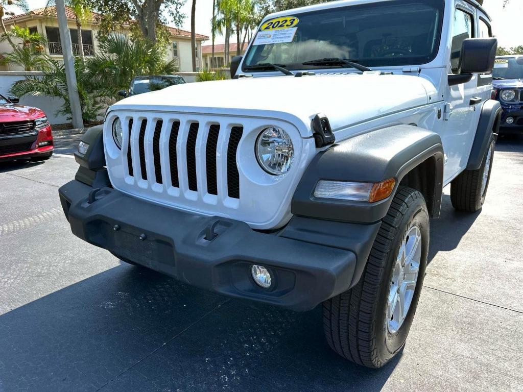 used 2023 Jeep Wrangler car, priced at $26,800