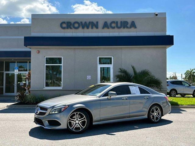 used 2015 Mercedes-Benz CLS-Class car, priced at $21,999