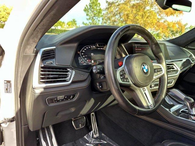 used 2022 BMW X6 M car, priced at $73,000