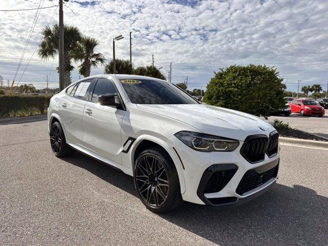 used 2022 BMW X6 M car, priced at $73,000