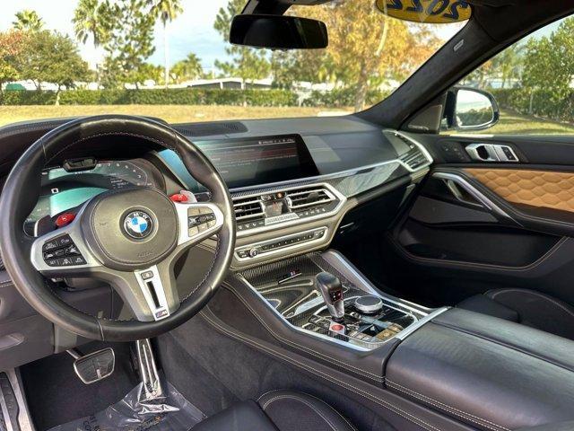 used 2022 BMW X6 M car, priced at $73,000