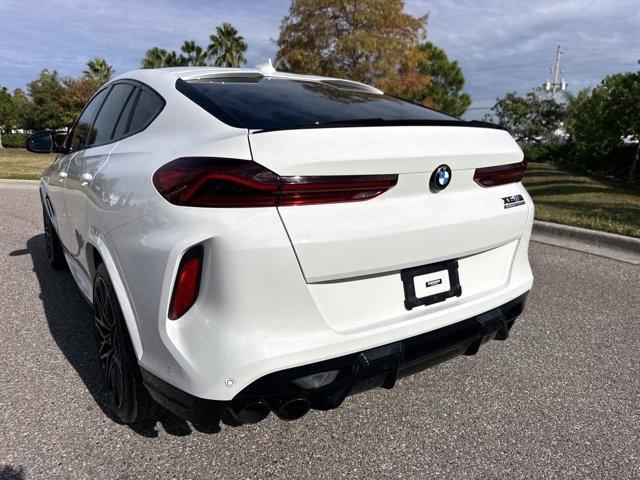 used 2022 BMW X6 M car, priced at $73,000