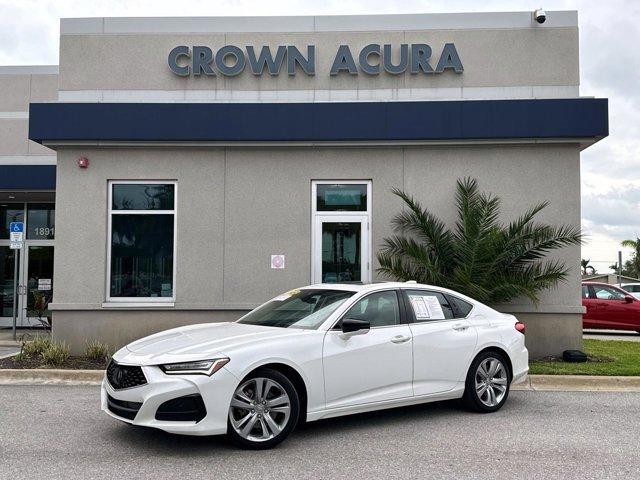 used 2022 Acura TLX car, priced at $29,500