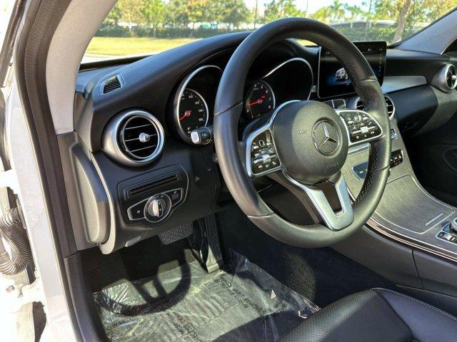 used 2020 Mercedes-Benz C-Class car, priced at $19,500
