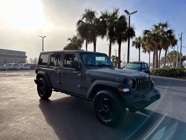 used 2021 Jeep Wrangler Unlimited car, priced at $28,500