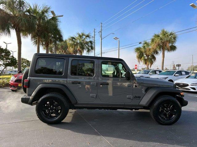 used 2021 Jeep Wrangler Unlimited car, priced at $28,500