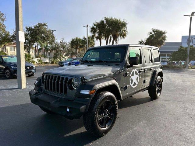 used 2021 Jeep Wrangler Unlimited car, priced at $28,500