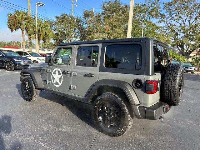 used 2021 Jeep Wrangler Unlimited car, priced at $28,500