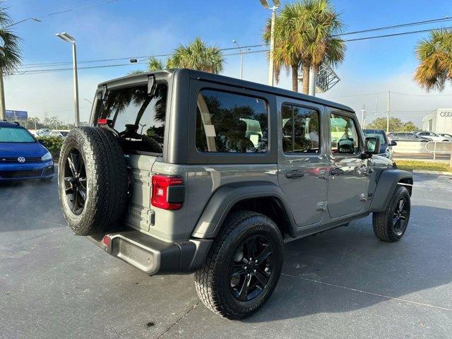 used 2021 Jeep Wrangler Unlimited car, priced at $28,500