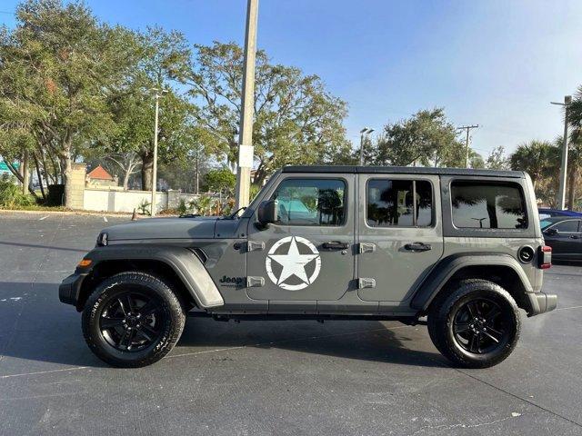 used 2021 Jeep Wrangler Unlimited car, priced at $28,500