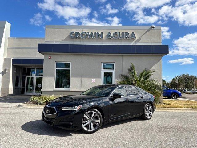 used 2021 Acura TLX car, priced at $33,000