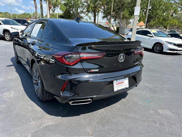 used 2022 Acura TLX car, priced at $33,000