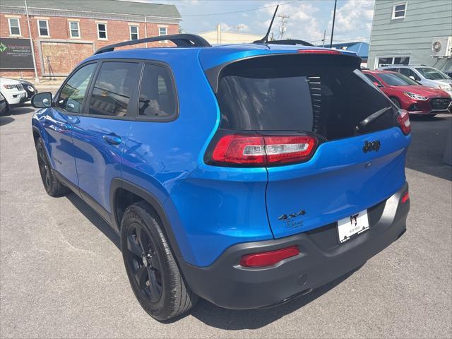 used 2018 Jeep Cherokee car, priced at $14,295