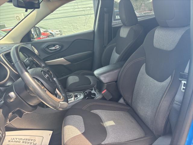 used 2018 Jeep Cherokee car, priced at $14,295