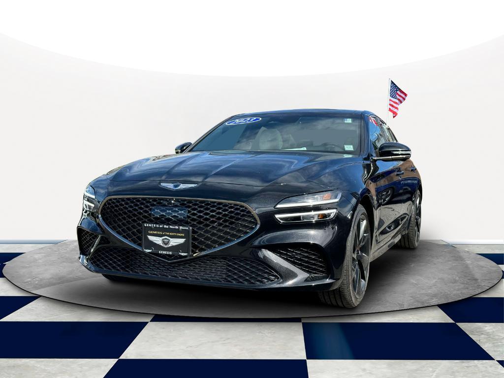 used 2023 Genesis G70 car, priced at $37,700