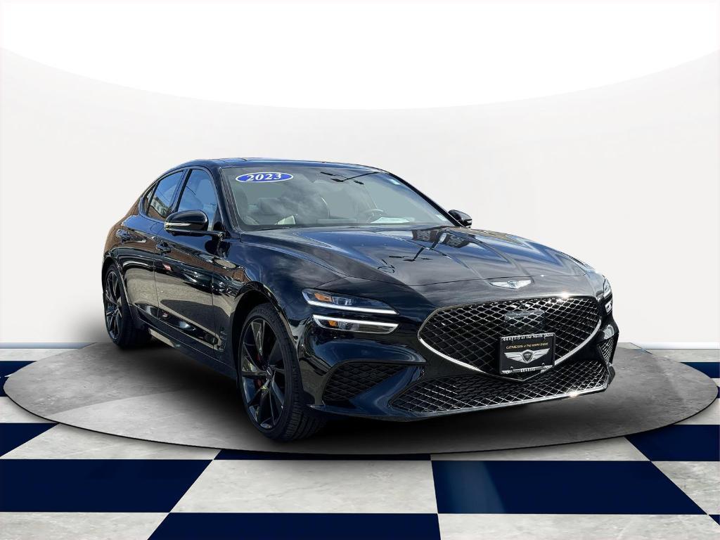 used 2023 Genesis G70 car, priced at $37,700