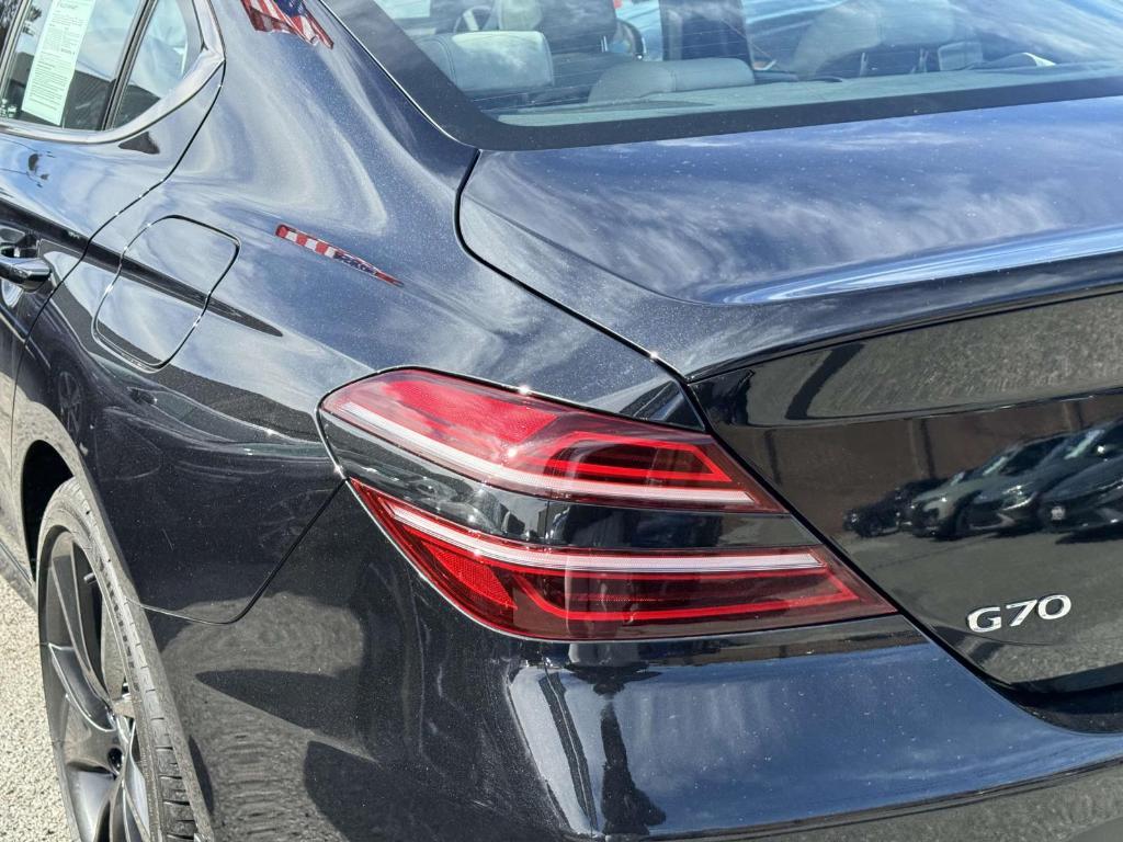 used 2023 Genesis G70 car, priced at $37,700