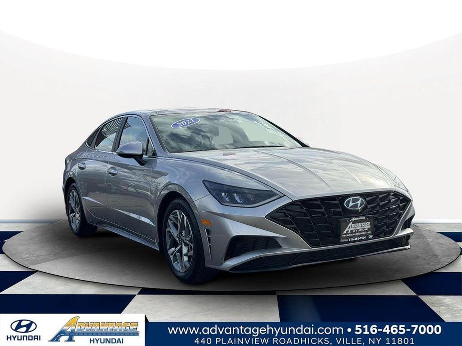 used 2021 Hyundai Sonata car, priced at $20,135