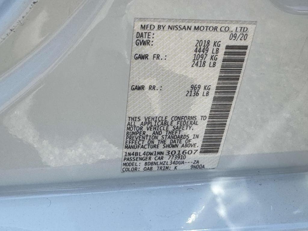 used 2021 Nissan Altima car, priced at $17,478