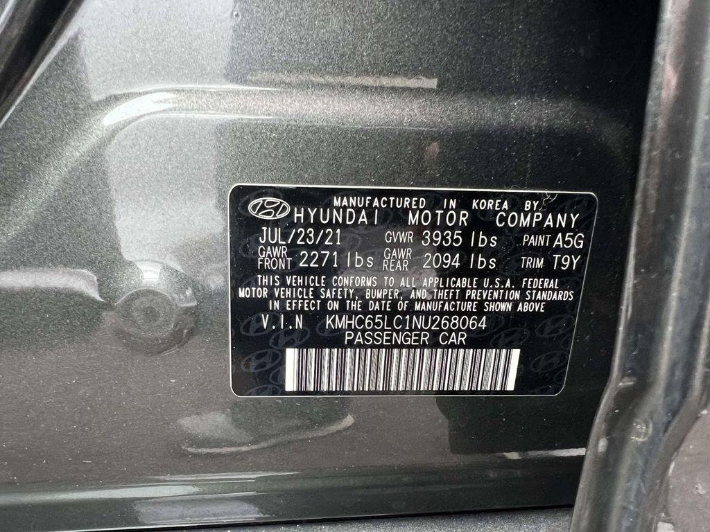 used 2022 Hyundai Ioniq Hybrid car, priced at $13,700