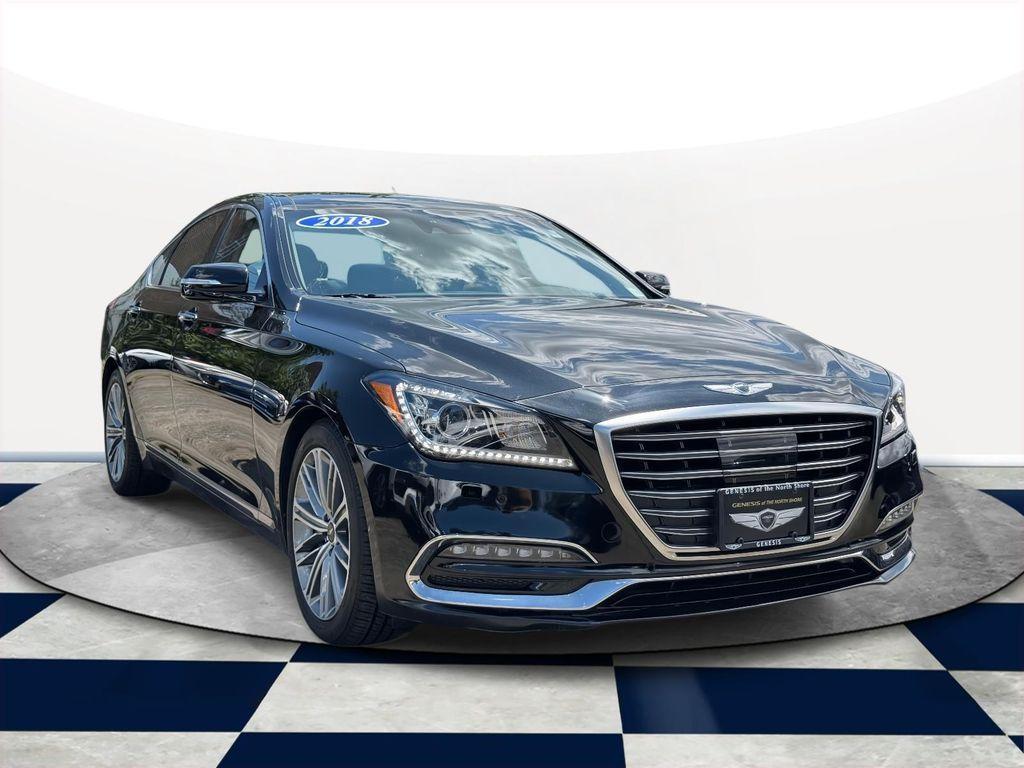 used 2018 Genesis G80 car, priced at $19,432