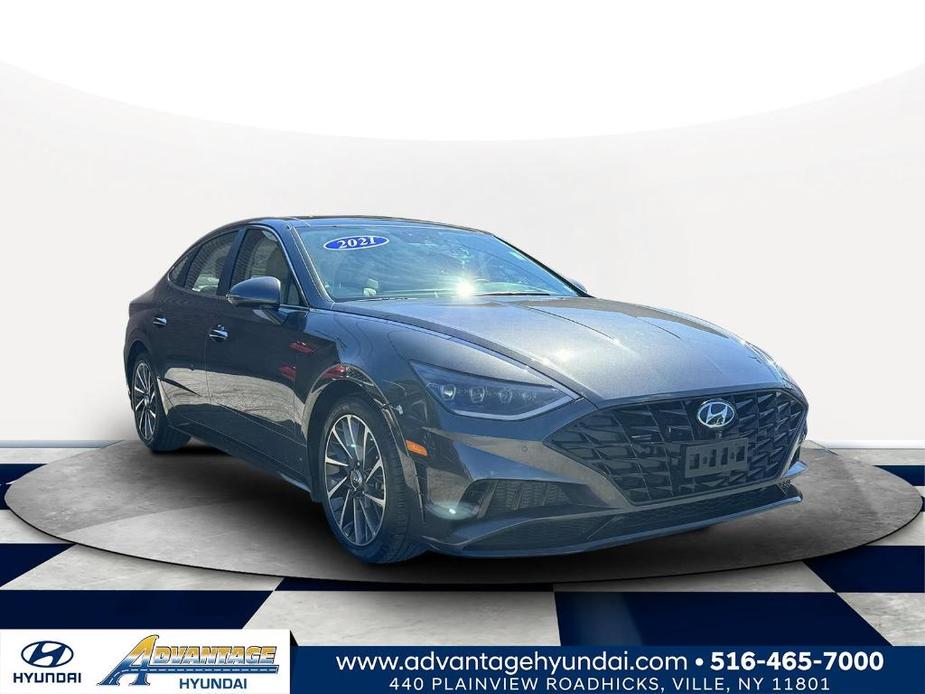 used 2021 Hyundai Sonata car, priced at $21,185