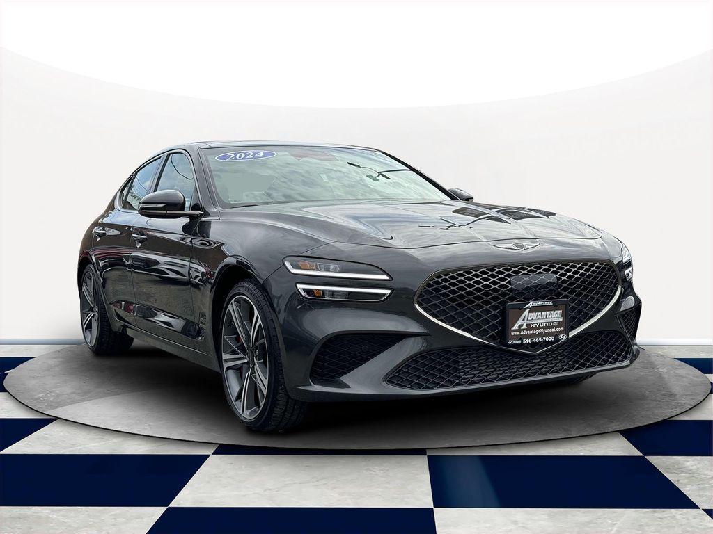 used 2024 Genesis G70 car, priced at $42,200