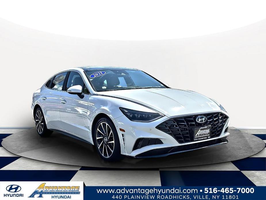 used 2021 Hyundai Sonata car, priced at $20,687