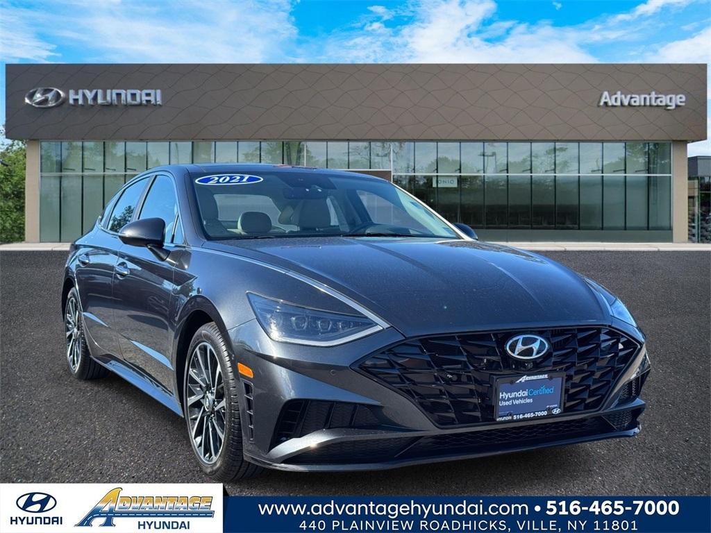 used 2021 Hyundai Sonata car, priced at $17,905