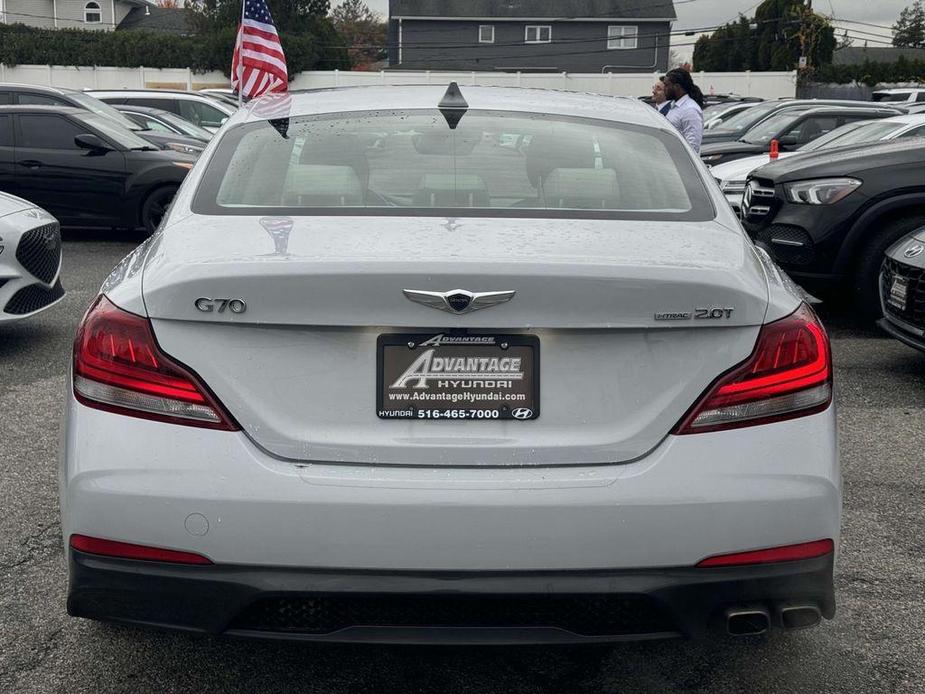 used 2021 Genesis G70 car, priced at $22,078